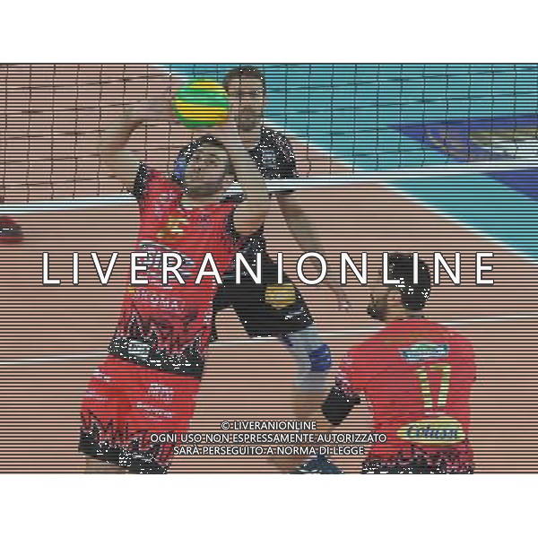 DHL 2017 CEV Volleyball Champions League Final Four Semifinale 2 Roma - 29.04.2017 Cucine Lube Civitanova-Sir Sicoma Colussi Perugia Nella Foto:Luciano De Cecco /Ph.Vitez-Ag. Aldo Liverani