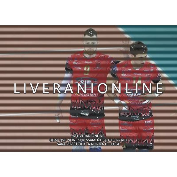 DHL 2017 CEV Volleyball Champions League Final Four Semifinale 2 Roma - 29.04.2017 Cucine Lube Civitanova-Sir Sicoma Colussi Perugia Nella Foto:Aleksandar Atanasijevic e Ivan Zaytsev /Ph.Vitez-Ag. Aldo Liverani