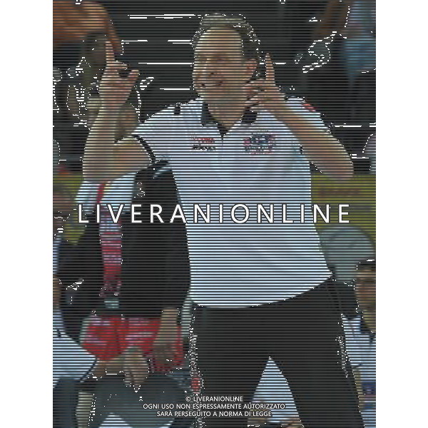 DHL 2017 CEV Volleyball Champions League Final Four Semifinale 2 Roma - 29.04.2017 Cucine Lube Civitanova-Sir Sicoma Colussi Perugia Nella Foto:Lorenzo Bernardi /Ph.Vitez-Ag. Aldo Liverani