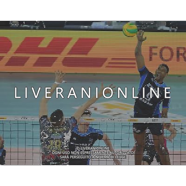 DHL 2017 CEV Volleyball Champions League Final Four Finale Roma - 30.04.2017 Zenit Kazan-Sir Sicoma Colussi Perugia Nella Foto:Leon Wilfrido /Ph.Vitez-Ag. Aldo Liverani