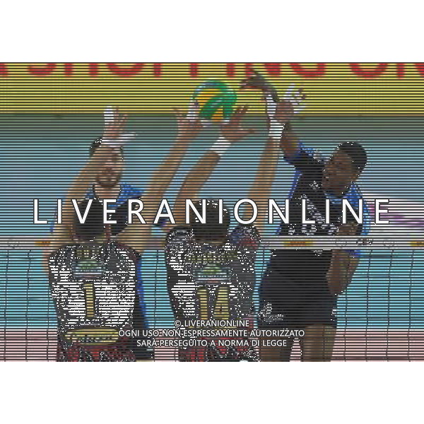 DHL 2017 CEV Volleyball Champions League Final Four Finale Roma - 30.04.2017 Zenit Kazan-Sir Sicoma Colussi Perugia Nella Foto:Leon Wilfrido /Ph.Vitez-Ag. Aldo Liverani