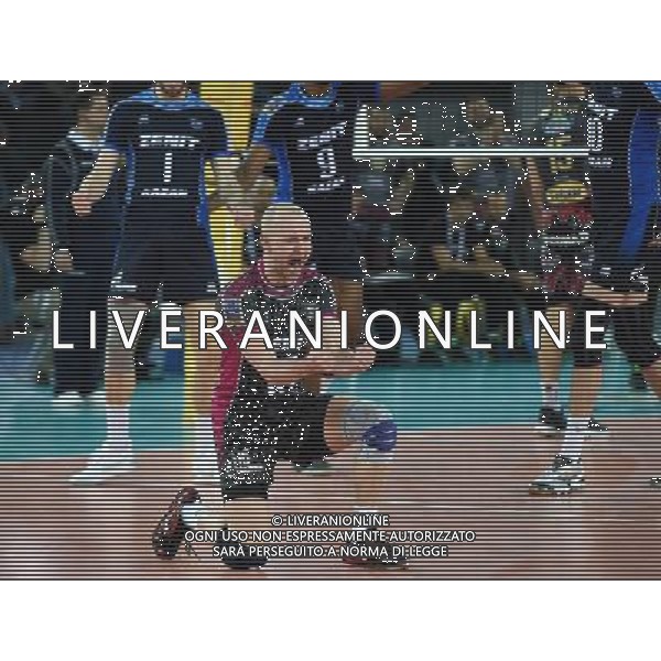 DHL 2017 CEV Volleyball Champions League Final Four Finale Roma - 30.04.2017 Zenit Kazan-Sir Sicoma Colussi Perugia Nella Foto:Verbov Alexey esulta /Ph.Vitez-Ag. Aldo Liverani