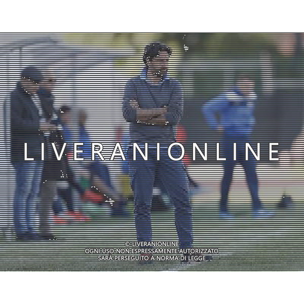 Santarcangelo - Maceratese Campionato di calcio Lega Pro girone B 30/04/2017 nella foto: Federico Giunti allenatore Â©Claudio Zamagni/Agenzia Aldo Liverani / AGENZIA ALDO LIVERANI SAS