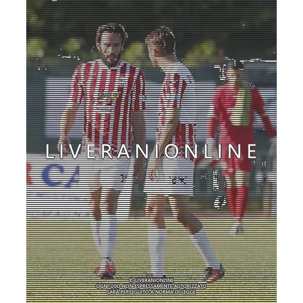 Santarcangelo - Maceratese Campionato di calcio Lega Pro girone B 30/04/2017 nella foto: Sabato Rocco Palmieri Federico Â©Claudio Zamagni/Agenzia Aldo Liverani / AGENZIA ALDO LIVERANI SAS