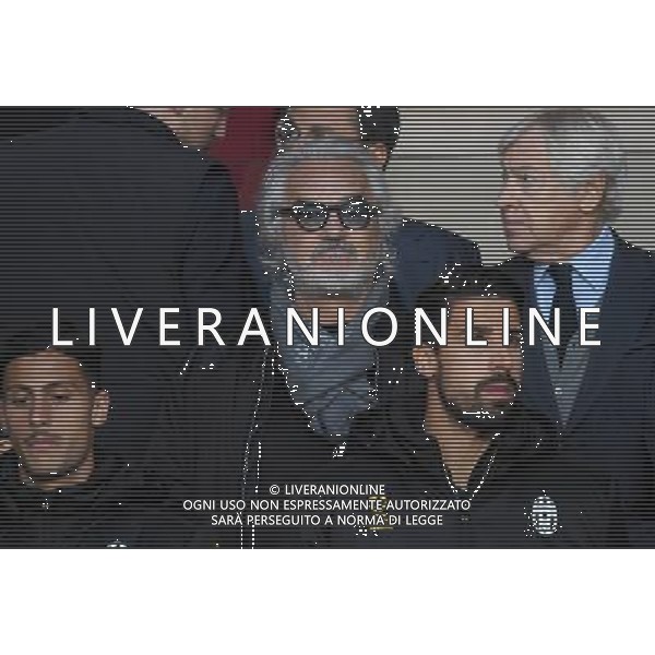 UEFA Champions League 2016/2017 Semifinale Andata Montecarlo (Principato di Monaco) - 03.05.2017 Monaco-Juventus Nella Foto: flavio briatore e khedira in tribuna /Ph.Vitez-Ag. Aldo Liverani