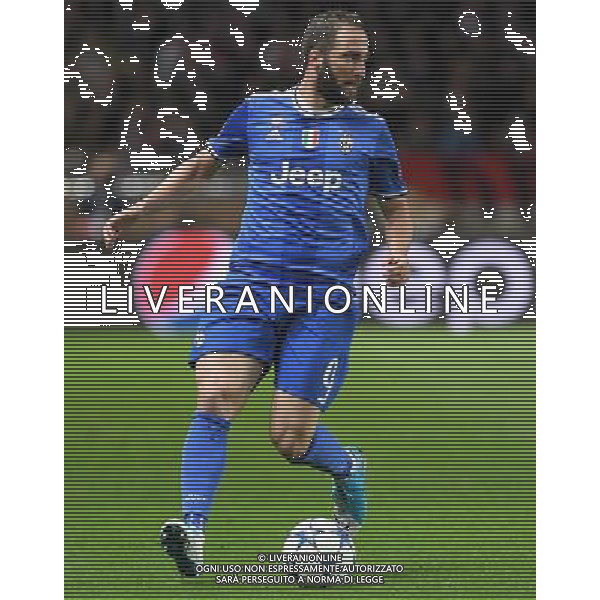 UEFA Champions League 2016/2017 Semifinale Andata Montecarlo (Principato di Monaco) - 03.05.2017 Monaco-Juventus Nella Foto:Higuain Gonzalo /Ph.Vitez-Ag. Aldo Liverani