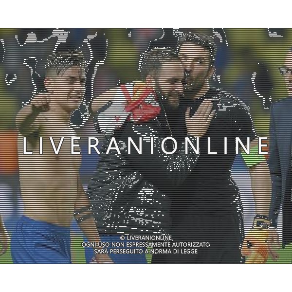 UEFA Champions League 2016/2017 Semifinale Andata Montecarlo (Principato di Monaco) - 03.05.2017 Monaco-Juventus Nella Foto:Buffon Gianluigi e Higuain Gonzalo /Ph.Vitez-Ag. Aldo Liverani