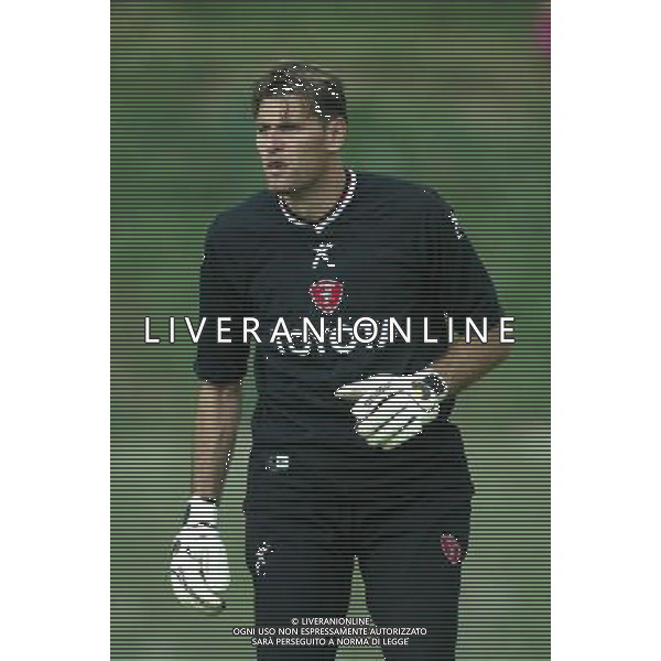 Folgaria (Tn) 16/07/2003 Ritiro del Perugia Calcio Amichevole nella foto Kalac Zeljko* foto Filippo Venezia/Agenzia Aldo Liverani