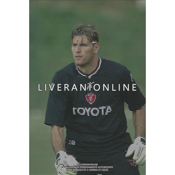 Folgaria (Tn) 16/07/2003 Ritiro del Perugia Calcio Amichevole nella foto Kalac Zeljko* foto Filippo Venezia/Agenzia Aldo Liverani