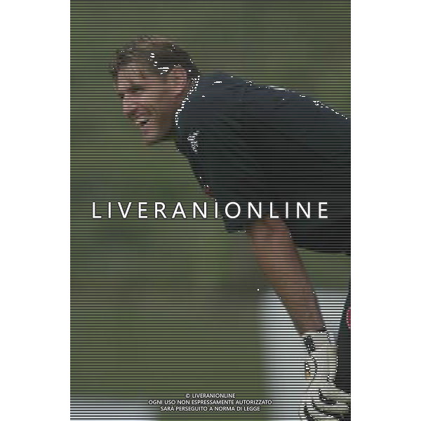 Folgaria (Tn) 16/07/2003 Ritiro del Perugia Calcio Amichevole nella foto Kalac Zeljko* foto Filippo Venezia/Agenzia Aldo Liverani