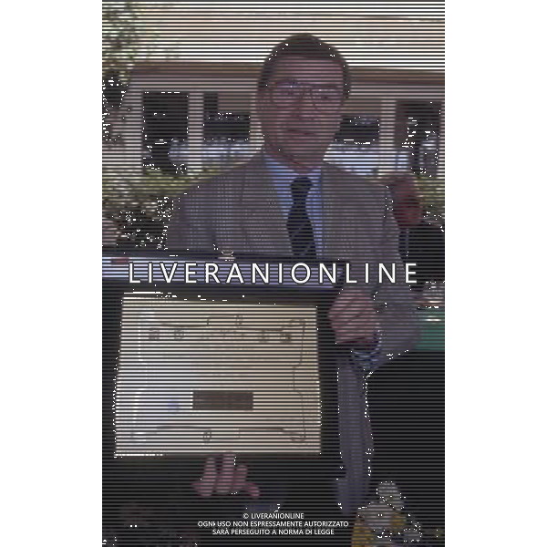 CARLO SASSI giornalista italiano - Retrospettiva nel 1990 ©ARCHIVIO / AGENZIA ALDO LIVERANI SAS
