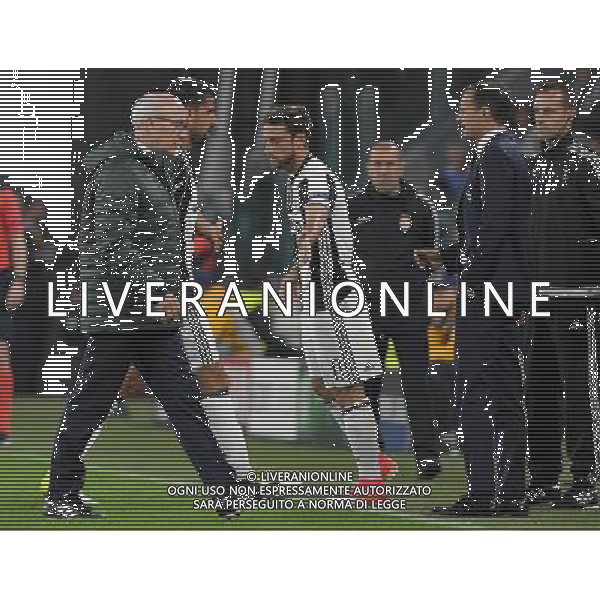 UEFA Champions League 2016/2017 Semifinale Ritorno Torino - 09.05.2017 Juventus-Monaco Nella Foto:khedira lascia il campo infortunato sostituito da claudio marchisio - massimiliano allegri /Ph.Vitez-Ag. Aldo Liverani