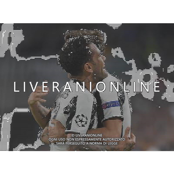 UEFA Champions League 2016/2017 Semifinale Ritorno Torino - 09.05.2017 Juventus-Monaco Nella Foto: esultanza dopo il gol di dani alves del 2-0 /Ph.Vitez-Ag. Aldo Liverani