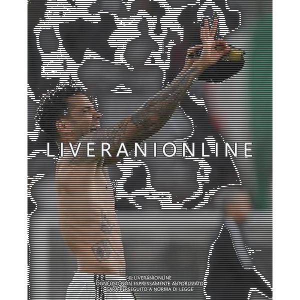 UEFA Champions League 2016/2017 Semifinale Ritorno Torino - 09.05.2017 Juventus-Monaco Nella Foto:esultanza juventus a fine gara per il passaggio alla finale - dani alves /Ph.Vitez-Ag. Aldo Liverani