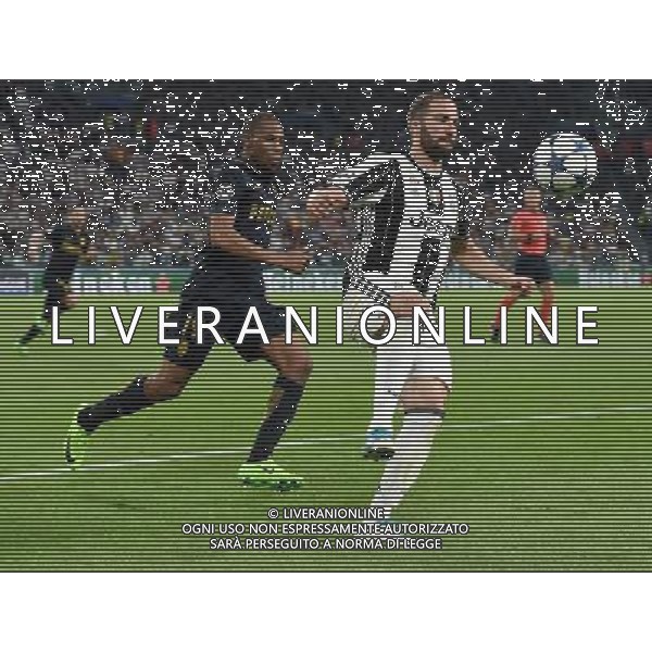 UEFA Champions League 2016/2017 Semifinale Ritorno Torino - 09.05.2017 Juventus-Monaco Nella Foto:higuain e sidibe /Ph.Vitez-Ag. Aldo Liverani