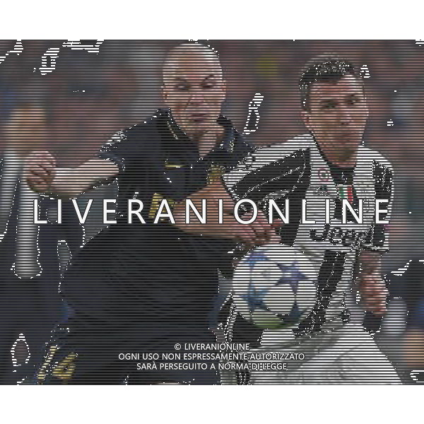 UEFA Champions League 2016/2017 Semifinale Ritorno Torino - 09.05.2017 Juventus-Monaco Nella Foto:Mandzukic Mario - Raggi Andrea /Ph.Vitez-Ag. Aldo Liverani