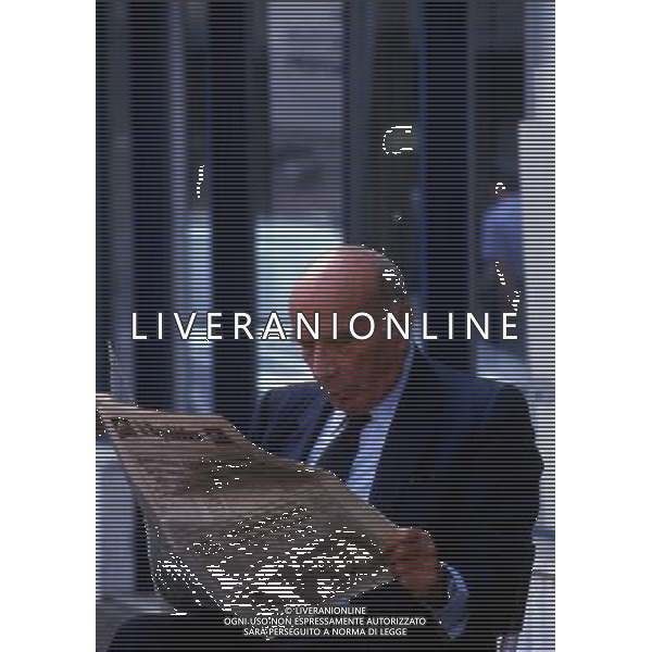 RETROSPETTIVA GUIDO CARLI  stato un dirigente d\'azienda, economista e politico italiano, governatore della Banca d\'Italia dal 1960 al 1975 NELLA FOTO GUIDO CARLI AG ALDO LIVERANI SAS