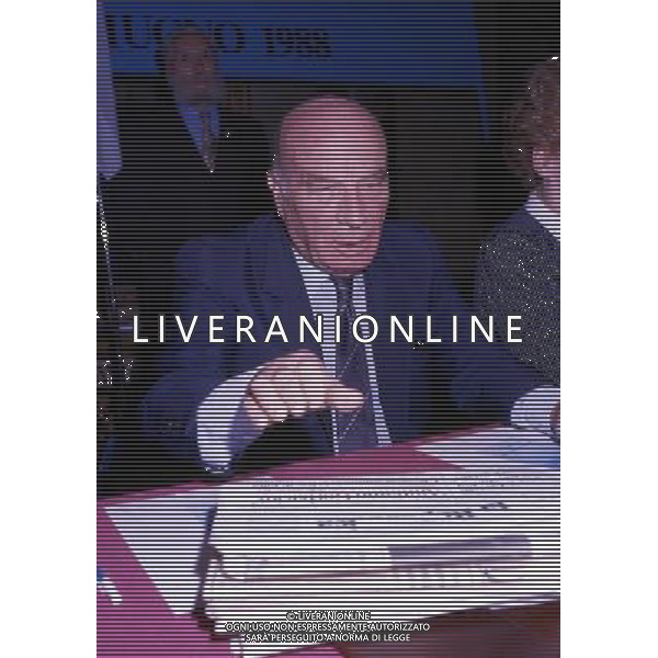 RETROSPETTIVA GUIDO CARLI  stato un dirigente d\'azienda, economista e politico italiano, governatore della Banca d\'Italia dal 1960 al 1975 NELLA FOTO GUIDO CARLI AG ALDO LIVERANI SAS