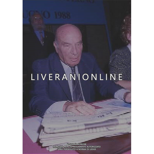 RETROSPETTIVA GUIDO CARLI  stato un dirigente d\'azienda, economista e politico italiano, governatore della Banca d\'Italia dal 1960 al 1975 NELLA FOTO GUIDO CARLI AG ALDO LIVERANI SAS