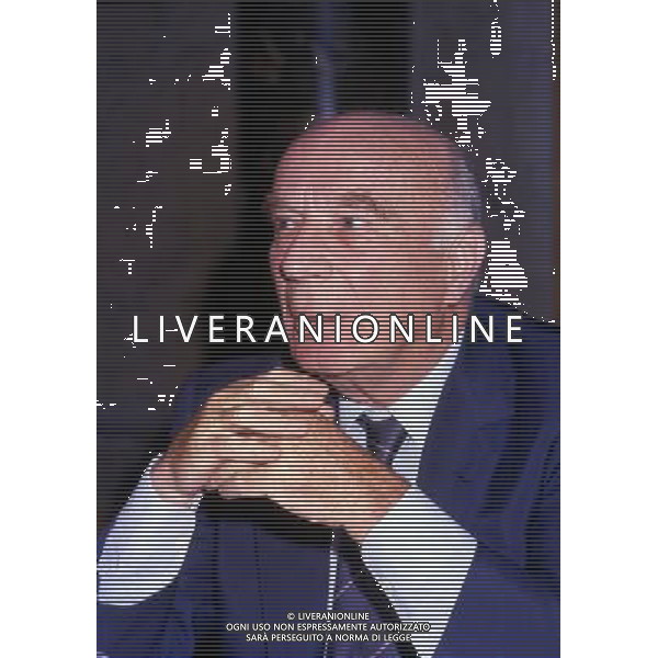 RETROSPETTIVA GUIDO CARLI  stato un dirigente d\'azienda, economista e politico italiano, governatore della Banca d\'Italia dal 1960 al 1975 NELLA FOTO GUIDO CARLI AG ALDO LIVERANI SAS