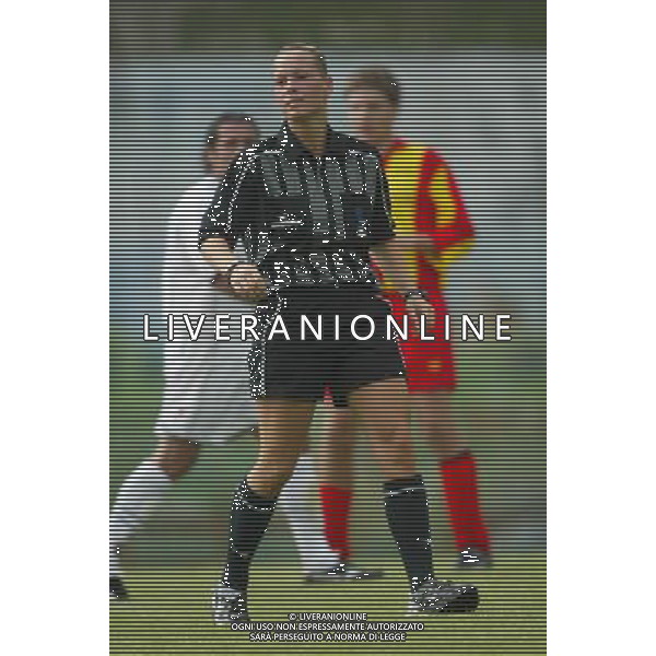 Folgaria (Tn) 16/07/2003 Ritiro del Perugia Calcio Amichevole nella foto l\' arbitro Perrettini Fulvia* foto Filippo Venezia/Agenzia Aldo Liverani