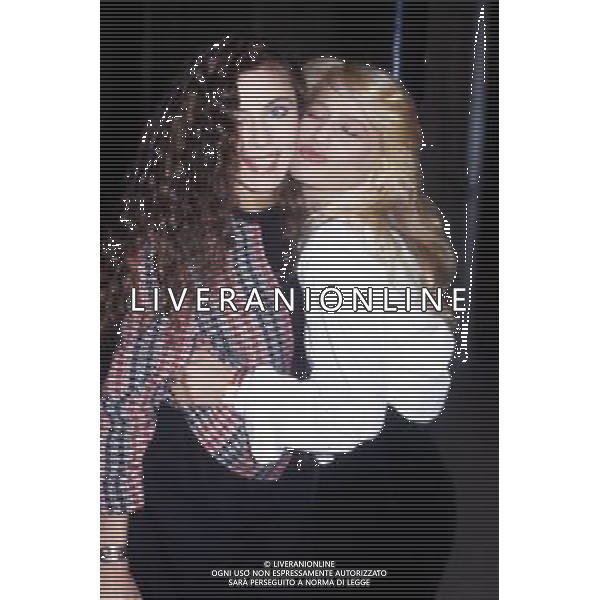 ELEONORA BRIGLIADORI attrice e conduttrice televisiva italiana - Retrospettiva nella foto con Heather Parisi nel 1984 ©ARCHIVIO / AGENZIA ALDO LIVERANI SAS