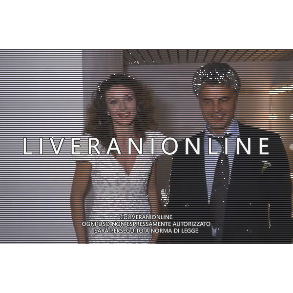 ELEONORA BRIGLIADORI attrice e conduttrice televisiva italiana - Retrospettiva nella foto con Michele Placido ©ARCHIVIO / AGENZIA ALDO LIVERANI SAS