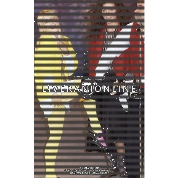 ELEONORA BRIGLIADORI attrice e conduttrice televisiva italiana - Retrospettiva nella foto con Heather Parisi ©ARCHIVIO / AGENZIA ALDO LIVERANI SAS