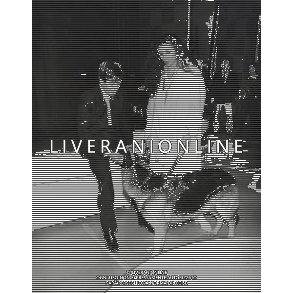 ELEONORA BRIGLIADORI attrice e conduttrice televisiva italiana - Retrospettiva nella foto con Corrado Pani nel 1985 ©ARCHIVIO / AGENZIA ALDO LIVERANI SAS