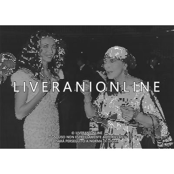ELEONORA BRIGLIADORI attrice e conduttrice televisiva italiana - Retrospettiva nella foto con Valentina Cortese ©ARCHIVIO / AGENZIA ALDO LIVERANI SAS