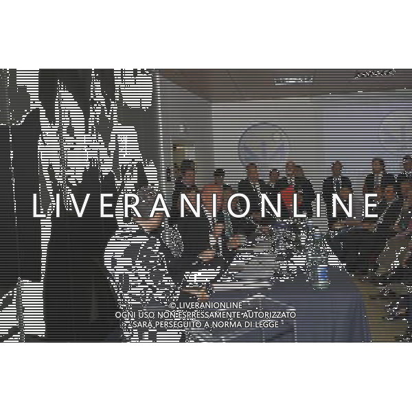 Milano ( MI ) 10/05/2017 Inaugurazione del nuovo Centro Operativo della Direzione Investigativa Antimafia Nella foto: Nunzio Antonio Ferla (Direttore della D.I.A.), Franco Gabrielli (Capo della Polizia D.G.P.S), Marco Minniti (Ministro dell\'Interno), Luciana Lamorgese (Prefetto di Milano) e Franco Roberti (Procuratore Nazionale Antimafia e Antiterrorismo) PH Lauro Montagnini AG ALDO LIVERANI SAS