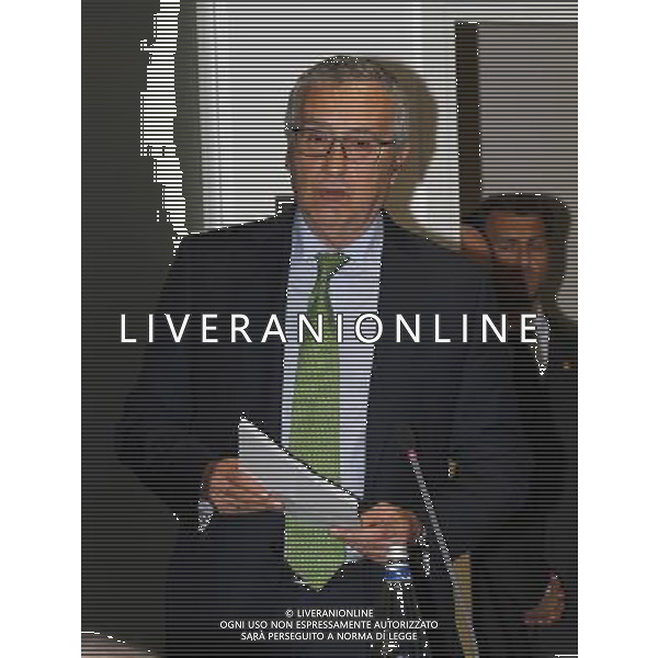 Milano ( MI ) 10/05/2017 Inaugurazione del nuovo Centro Operativo della Direzione Investigativa Antimafia Nella foto: Franco Roberti ( Procuratore Nazionale Antimafia e Antiterrorismo ) PH Lauro Montagnini AG ALDO LIVERANI SAS