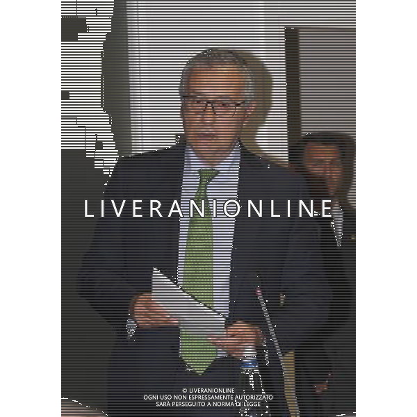Milano ( MI ) 10/05/2017 Inaugurazione del nuovo Centro Operativo della Direzione Investigativa Antimafia Nella foto: Franco Roberti ( Procuratore Nazionale Antimafia e Antiterrorismo ) PH Lauro Montagnini AG ALDO LIVERANI SAS