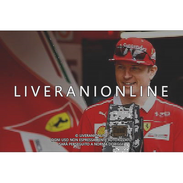 Kimi Raikkonen (FIN) Ferrari. 11.05.2017. Formula 1 World Championship, Rd 5, Spanish Grand Prix, Barcelona, Spain, Preparation Day. AG ALDO LIVERANI SAS ONLY ITALY
