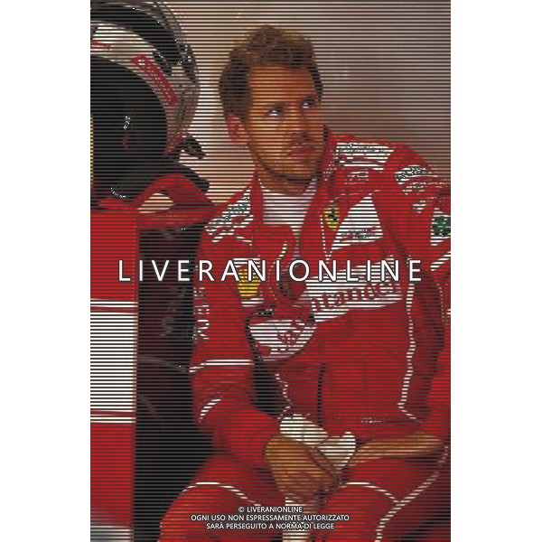 Sebastian Vettel (GER) Ferrari. 12.05.2017. Formula 1 World Championship, Rd 5, Spanish Grand Prix, Barcelona, Spain, Practice Day. / AGENZIA ALDO LIVERANI SAS - ITALY ONLY EDITORIAL USE ONLY