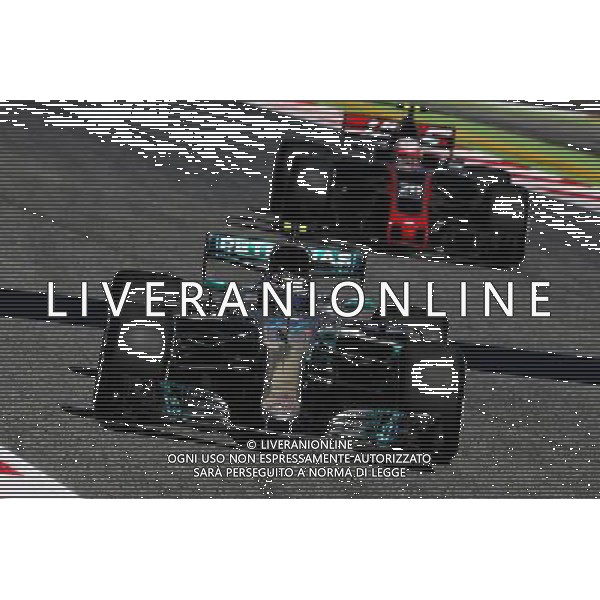 Valtteri Bottas (FIN) Mercedes AMG F1 W08. 12.05.2017. Formula 1 World Championship, Rd 5, Spanish Grand Prix, Barcelona, Spain, Practice Day. / AGENZIA ALDO LIVERANI SAS - ITALY ONLY EDITORIAL USE ONLY