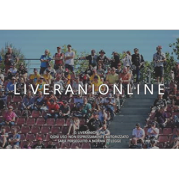 Fans in the grandstand. 12.05.2017. Formula 1 World Championship, Rd 5, Spanish Grand Prix, Barcelona, Spain, Practice Day. / AGENZIA ALDO LIVERANI SAS - ITALY ONLY EDITORIAL USE ONLY