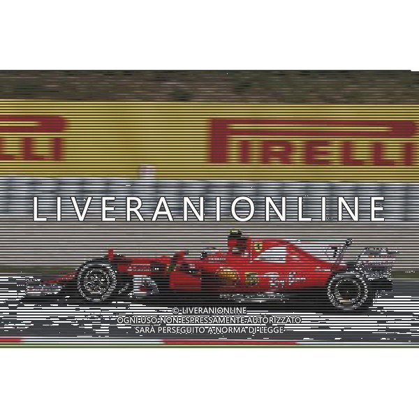 Kimi Raikkonen (FIN) Ferrari SF70H. 13.05.2017. Formula 1 World Championship, Rd 5, Spanish Grand Prix, Barcelona, Spain, Qualifying Day. / AGENZIA ALDO LIVERANI SAS / ITALY ONLY EDITORIAL USE ONLY