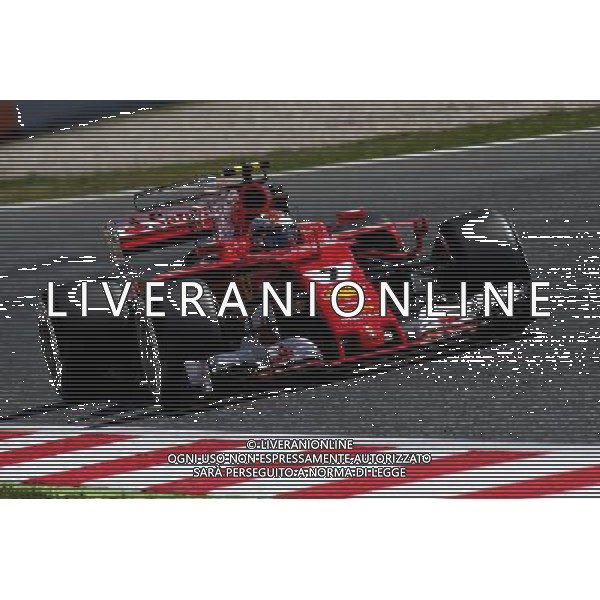 Kimi Raikkonen (FIN) Ferrari SF70H. 13.05.2017. Formula 1 World Championship, Rd 5, Spanish Grand Prix, Barcelona, Spain, Qualifying Day. / AGENZIA ALDO LIVERANI SAS / ITALY ONLY EDITORIAL USE ONLY