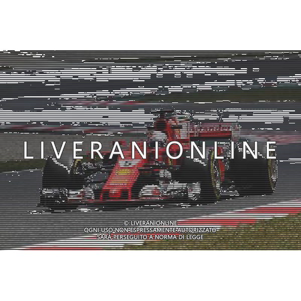 Sebastian Vettel (GER) Ferrari SF70H. 13.05.2017. Formula 1 World Championship, Rd 5, Spanish Grand Prix, Barcelona, Spain, Qualifying Day. / AGENZIA ALDO LIVERANI SAS / ITALY ONLY EDITORIAL USE ONLY
