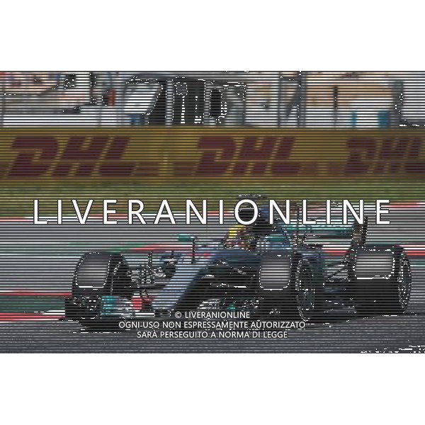 Lewis Hamilton (GBR) Mercedes AMG F1 W08. 13.05.2017. Formula 1 World Championship, Rd 5, Spanish Grand Prix, Barcelona, Spain, Qualifying Day. / AGENZIA ALDO LIVERANI SAS / ITALY ONLY EDITORIAL USE ONLY