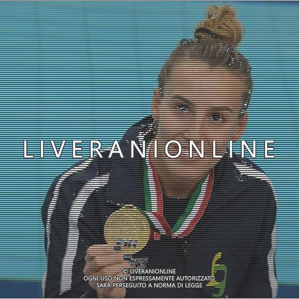Campionati Italiani Assoluti Indoor di tuffi Torino - 13.05.2017 Nella Foto:Tania Cagnotto vince i campionati italiani indoor di tuffi trampolino 1m nella sua ultima gara della carriera /Ph.Vitez-Ag. Aldo Liverani