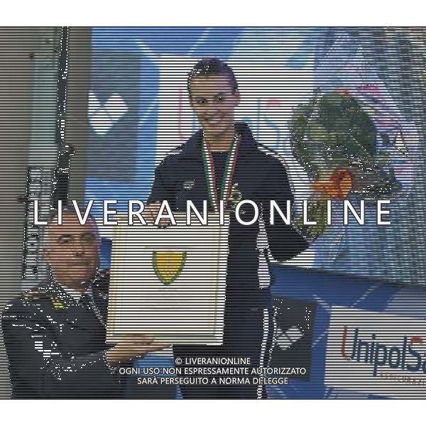 Campionati Italiani Assoluti Indoor di tuffi Torino - 13.05.2017 Nella Foto:Premiao alla carriera per Tania Cagnotto /Ph.Vitez-Ag. Aldo Liverani