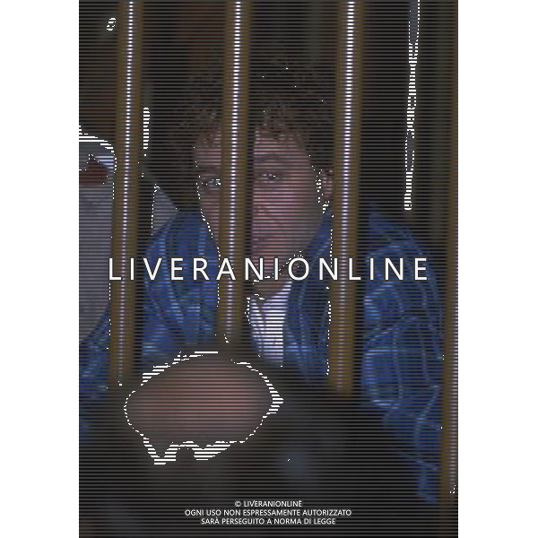 RETROSPETTIVA RENATO VALLANZASCA CRIMINALE ITALIA CONDANNATO A 4 ERGASTOLI NELLA FOTO RENATO VALLANZASCA NELL\'ANNO 1990 AG ALDO LIVERANI SAS