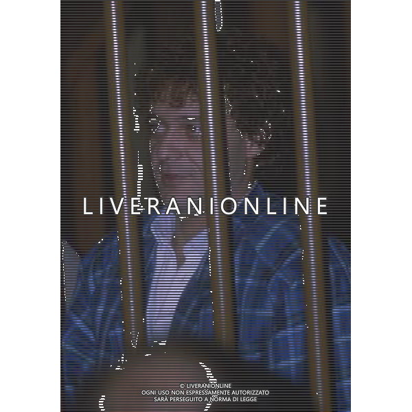 RETROSPETTIVA RENATO VALLANZASCA CRIMINALE ITALIA CONDANNATO A 4 ERGASTOLI NELLA FOTO RENATO VALLANZASCA NELL\'ANNO 1990 AG ALDO LIVERANI SAS