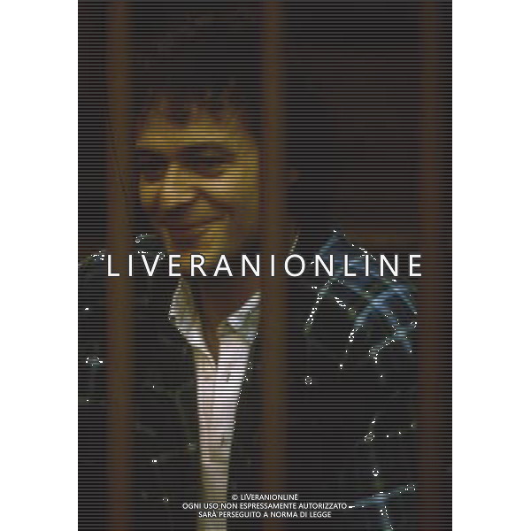 RETROSPETTIVA RENATO VALLANZASCA CRIMINALE ITALIA CONDANNATO A 4 ERGASTOLI NELLA FOTO RENATO VALLANZASCA NELL\'ANNO 1990 AG ALDO LIVERANI SAS