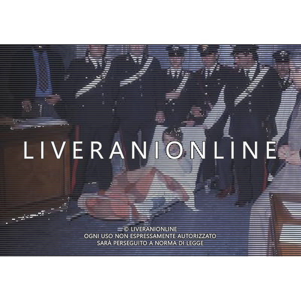 RETROSPETTIVA RENATO VALLANZASCA CRIMINALE ITALIA CONDANNATO A 4 ERGASTOLI NELLA FOTO RENATO VALLANZASCA AG ALDO LIVERANI SAS