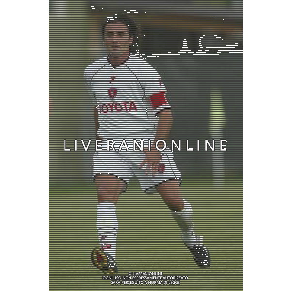 Folgaria (Tn) 16/07/2003 Ritiro del Perugia Calcio Amichevole nella foto Tedesco Giovanni* foto Filippo Venezia/Agenzia Aldo Liverani