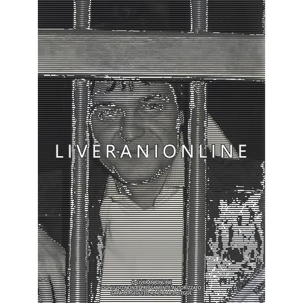 RETROSPETTIVA RENATO VALLANZASCA CRIMINALE ITALIA CONDANNATO A 4 ERGASTOLI NELLA FOTO RENATO VALLANZASCA AG ALDO LIVERANI SAS