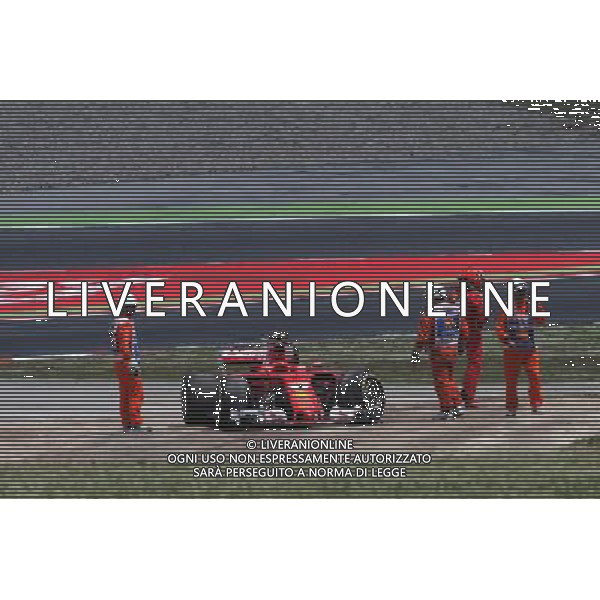 Kimi Raikkonen (FIN) Ferrari SF70H retired from the race at the start. 14.05.2017. Formula 1 World Championship, Rd 5, Spanish Grand Prix, Barcelona, Spain, Race Day. / AGENZIA ALDO LIVERANI SAS - ITALY ONLY EDITORIAL USE ONLY - Gp F1 Spagna Gara Barcellona 14 maggio 2017 